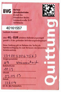 Schwarzfahren