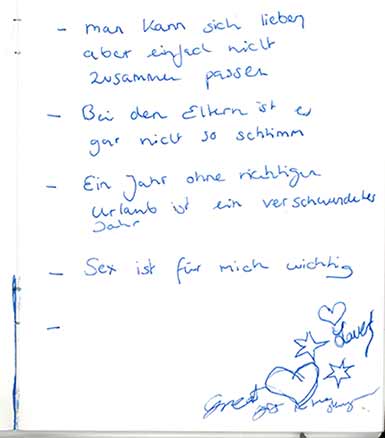 2013 gelernt
